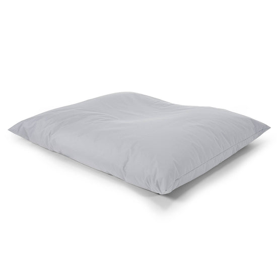 Puff Gigante Cama XL - Fácil Cuidado Exterior Plata 03
