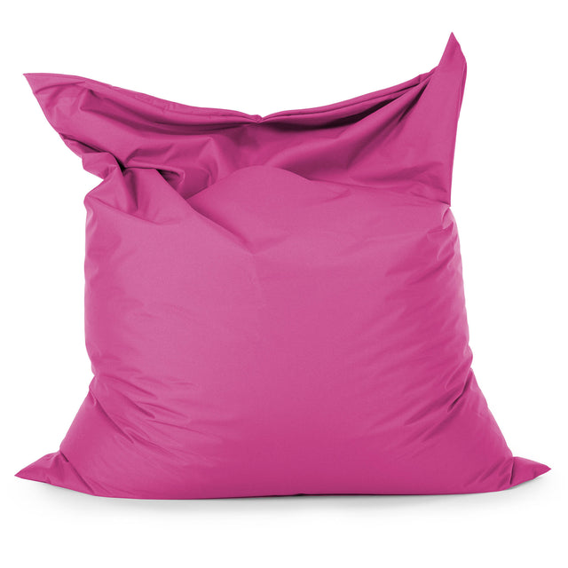 Puff Gigante Cama XL - Fácil Cuidado Exterior Rosa 01