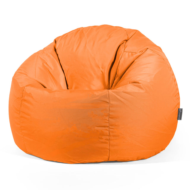 Puff Redondo - Fácil Cuidado Exterior Naranja 01