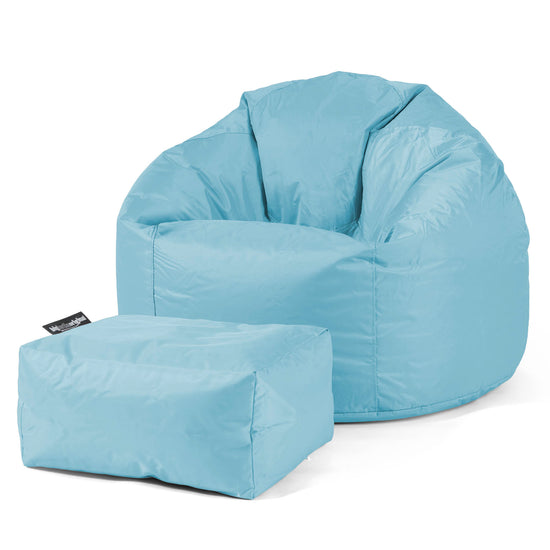 Puff Redondo - SmartCanvas™ Agua 02