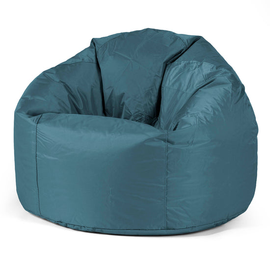Puff Redondo - SmartCanvas™ Azul petróleo 01
