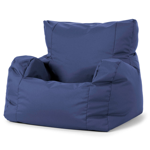 Puff Sillón Josephine - Fácil Cuidado Exterior Azul Marino 01