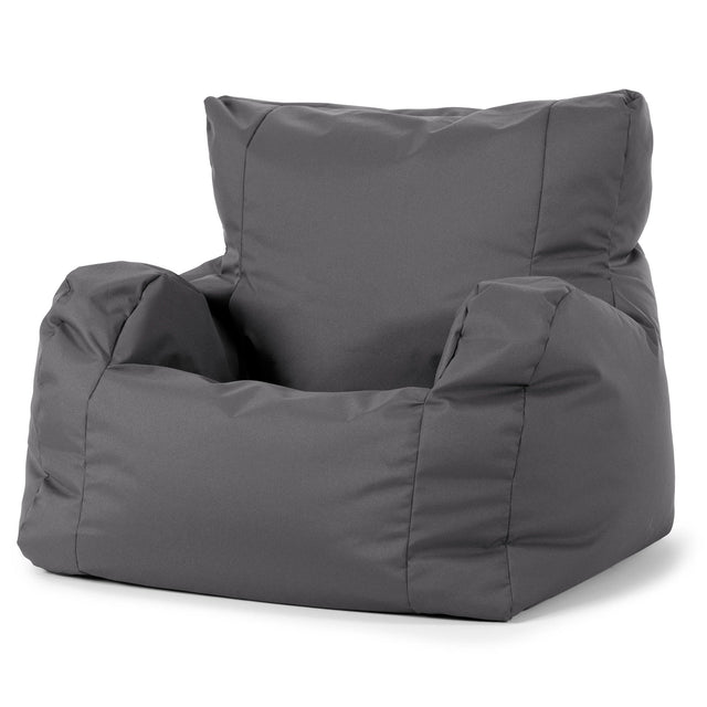 Puff Sillón Josephine - Fácil Cuidado Exterior Gris oscuro 01