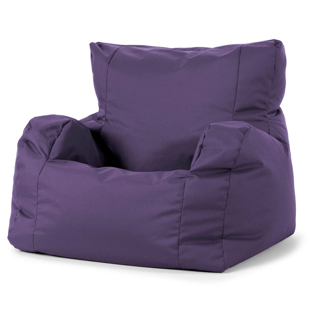 Puff Sillón Josephine - Fácil Cuidado Exterior Morado 01