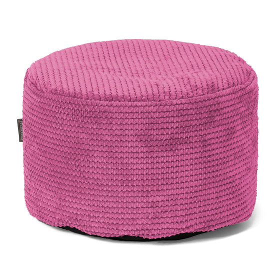 Reposapiés Redondo - Pompón Rosa 01