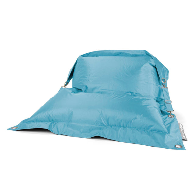 Puff Gigante Cama XXL 'Con Correas' - SmartCanvas™ Agua 01