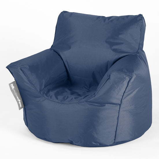 SmartCanvas™ Puff Sillón para niños 1-3 años - Azul Marino 01
