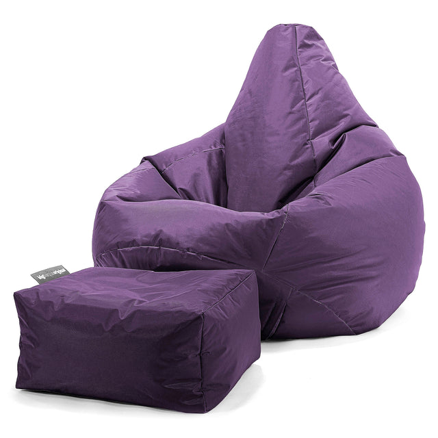 Puff Pera - SmartCanvas™ Morado 02
