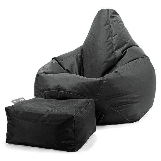 Puff Pera - SmartCanvas™ Negro 02