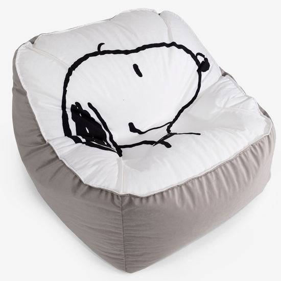 Charlie Brown y Snoopy Puf Silla Encorvada - Snoopy 01