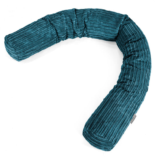Almohada Gigante para Sofás XL - Pana Clásica Turquesa 01