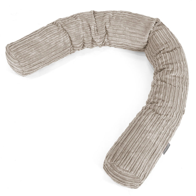 Almohada Gigante para Sofás XL - Pana Clásica Visón 01