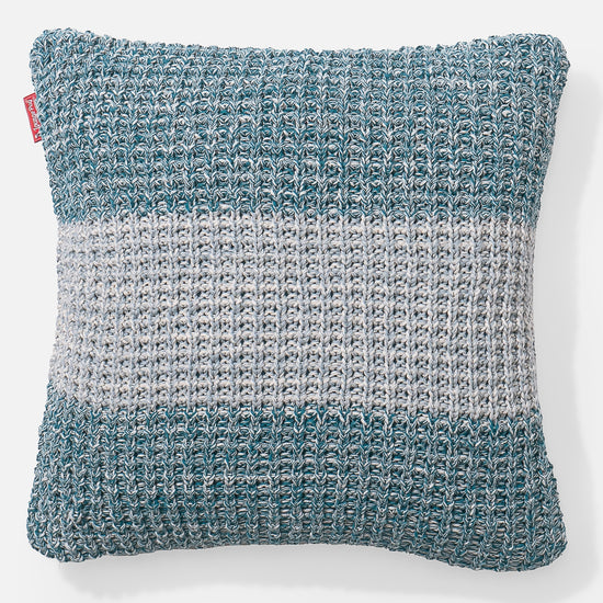 Cojín 47 x 47cm - Algodón 100% Chester Azul 01