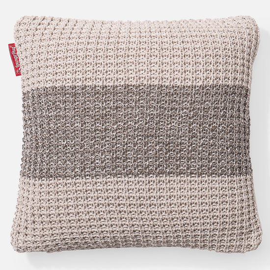 Cojín 47 x 47cm - Algodón 100% Chester Crema 01