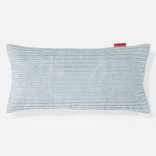 CloudSac 50 Almohada Gigante Viscoelástica 40 x 80cm - Pana Clásica Bebé Azul