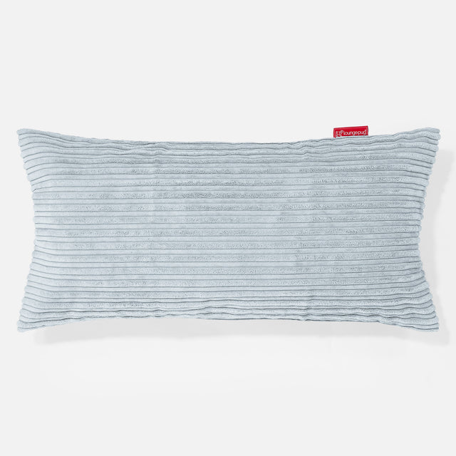 CloudSac 50 Almohada Gigante Viscoelástica 40 x 80cm - Pana Clásica Bebé Azul