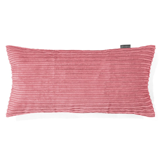 CloudSac 50 Almohada Gigante Viscoelástica 40 x 80cm - Pana Clásica Coral