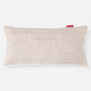 CloudSac 50 Almohada Gigante Viscoelástica 40 x 80cm - Pana Clásica Crema