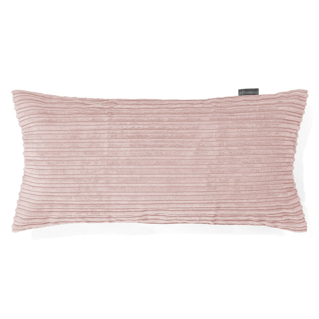 CloudSac 50 Almohada Gigante Viscoelástica 40 x 80cm - Pana Clásica Rosa Claro