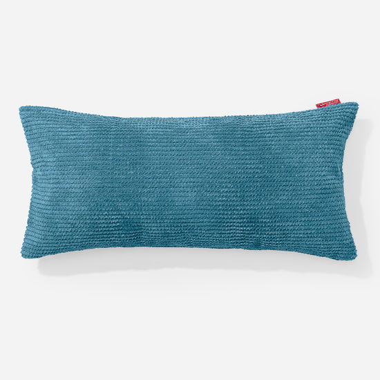 CloudSac 50 Almohada Gigante Viscoelástica 40 x 80cm - Pompón Egeo Azul