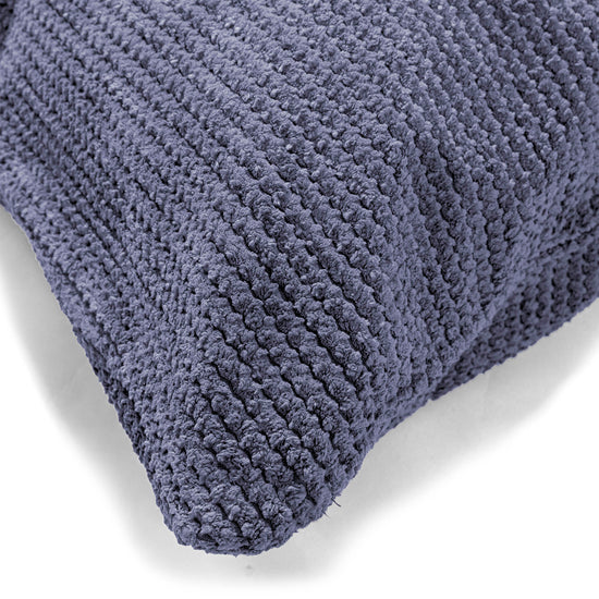 CloudSac 50 Almohada Gigante Viscoelástica 40 x 80cm - Pompón Morado