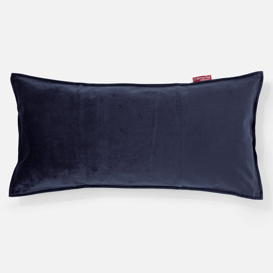 CloudSac 50 Almohada Gigante Viscoelástica 40 x 80cm - Terciopelo Azul Marino 0