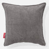 Cojín 47 x 47cm - Pompón Carbón Gris 01