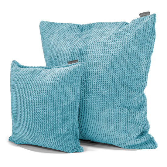Cojín Gigante 70 x 70cm - Pompón Egeo Azul 02