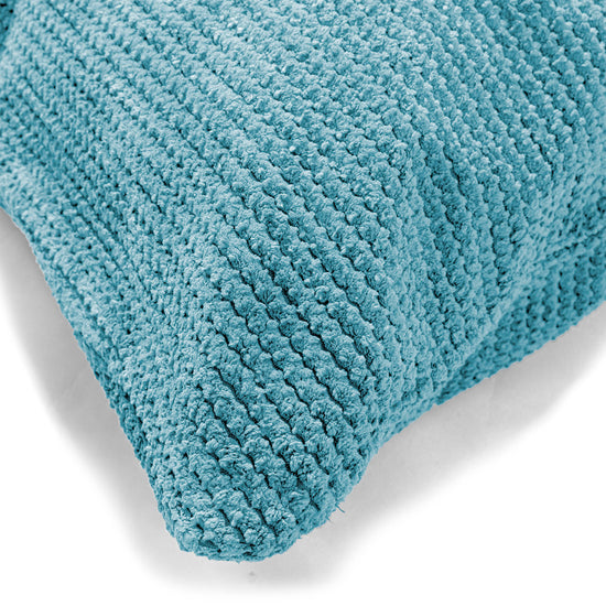 Cojín Gigante 70 x 70cm - Pompón Egeo Azul 03