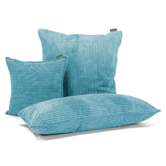 Cojín Gigante 70 x 70cm - Pompón Egeo Azul 04