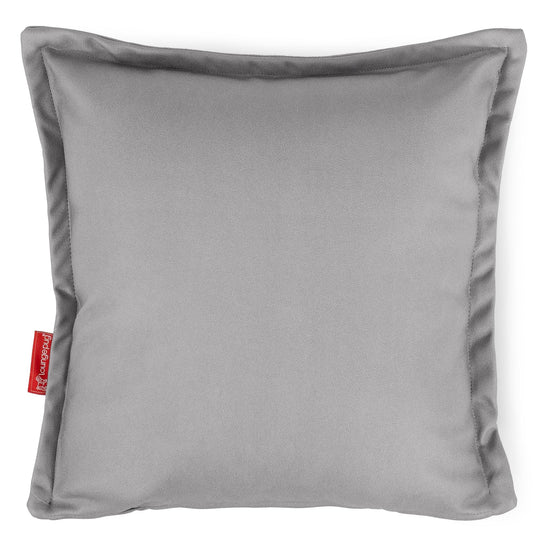 Fundas de Cojín 47 x 47cm - Cuero Vegano Gris 01