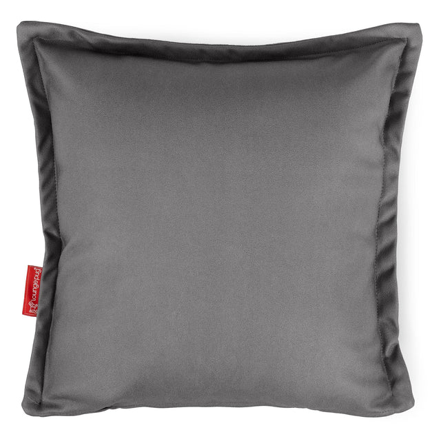 Fundas de Cojín 47 x 47cm - Cuero Vegano Gris 01