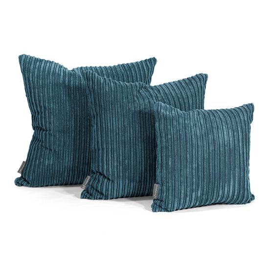 Cojín 47 x 47cm - Pana Clásica Azul marino 02