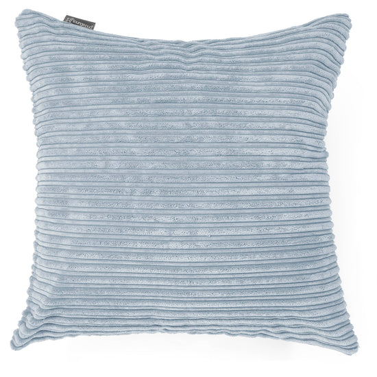 Cojín Extra Grande 70 x 70cm - Pana Clásica Bebé Azul 01