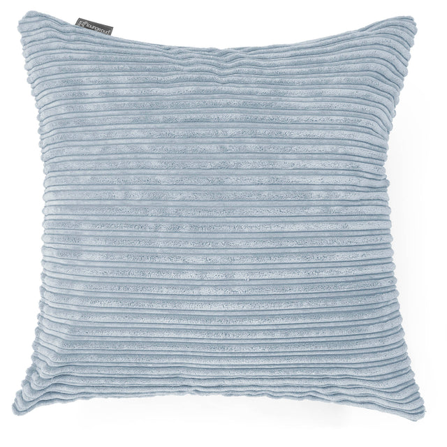 Cojín Extra Grande 70 x 70cm - Pana Clásica Bebé Azul 01