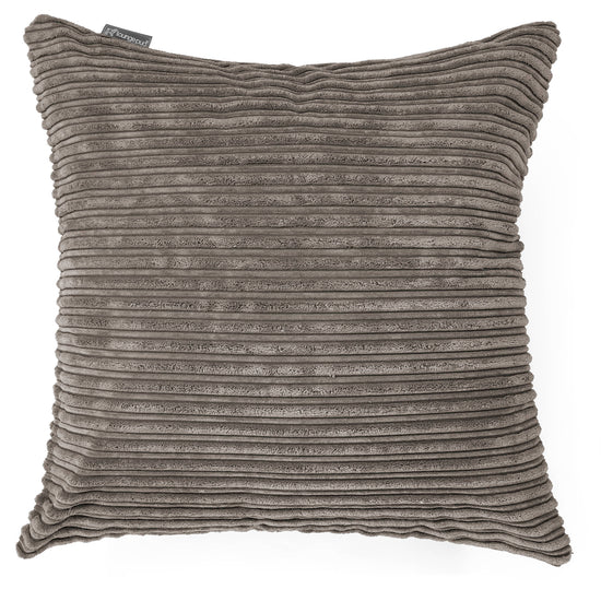 Cojín Extra Grande 70 x 70cm - Pana Clásica Grafito 01