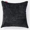 Cojín Extra Grande 70 x 70cm - Pana Clásica Negro 01