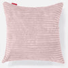 Cojín Extra Grande 70 x 70cm - Pana Clásica Rosa Claro 01