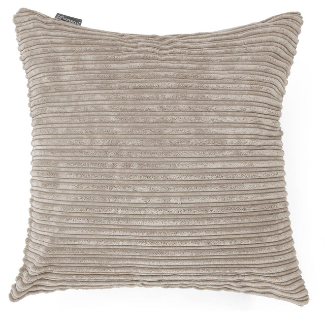 Cojín Extra Grande 70 x 70cm - Pana Clásica Visón 01