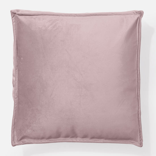 Cojín de Piso Grande - Terciopelo Rosa 02