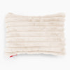 Fundas de Cojín Rectangular 35 x 50cm - Pana de Felpa Ultra Crema 01