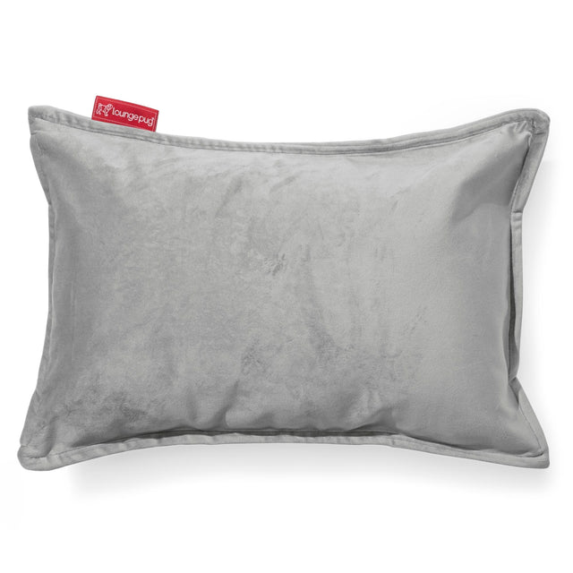 Cojín Rectangular 35 x 50cm - Terciopelo Plata 01