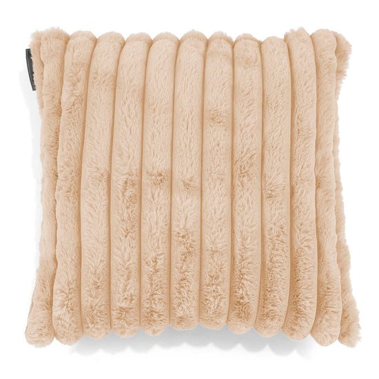 Fundas de Cojín 47 x 47cm - Pana de Felpa Ultra Durazno 01