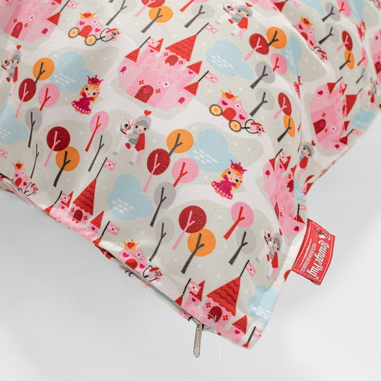 Cojín Extra Grande 70 x 70cm - Estampado Para Niños Princesa 02