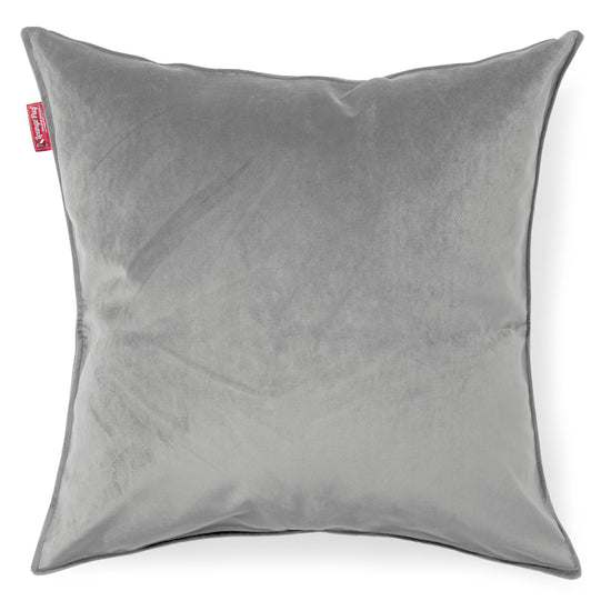 Cojín Gigante 70 x 70cm - Terciopelo Plata 01
