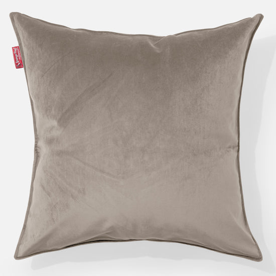 Cojín Gigante 70 x 70cm - Terciopelo Visón 01