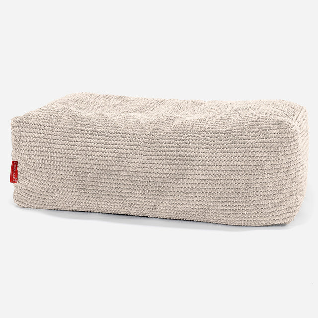 CloudSac 100 Reposapiés Viscoelástico - Pompón Crema 01