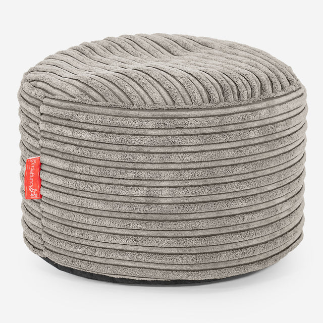 Escabel Redondo - Pana Clásica Visón 01