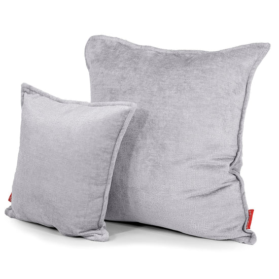 Fundas de Cojín 47 x 47cm - Chenille Gris 02
