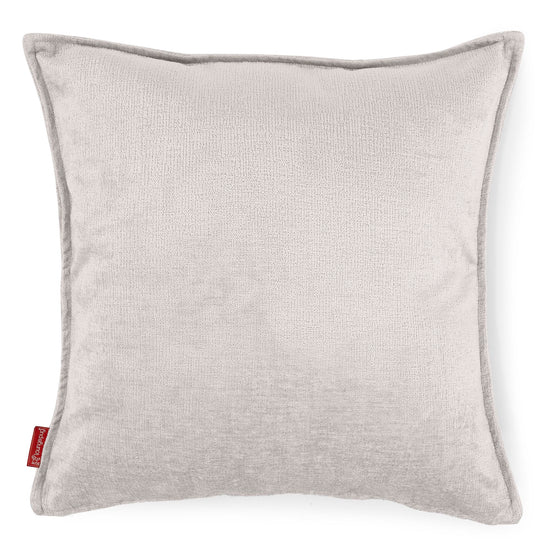 Fundas de Cojín Extra Grande 70 x 70cm - Chenille Crema 01